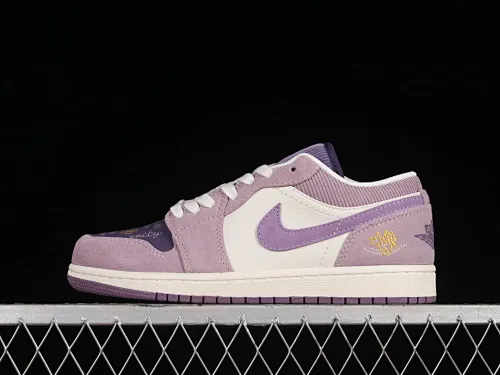 All categories Air Jordan Jordan series basketball shoes Air Jordan 1 Low Z version Air Jordan 1 Low "Unity" AJ1 Joe 1 Purple Sunflower Low-top basketball shoes DR8057-500